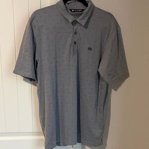 Travis Mathew Charcoal Polo Shirt
